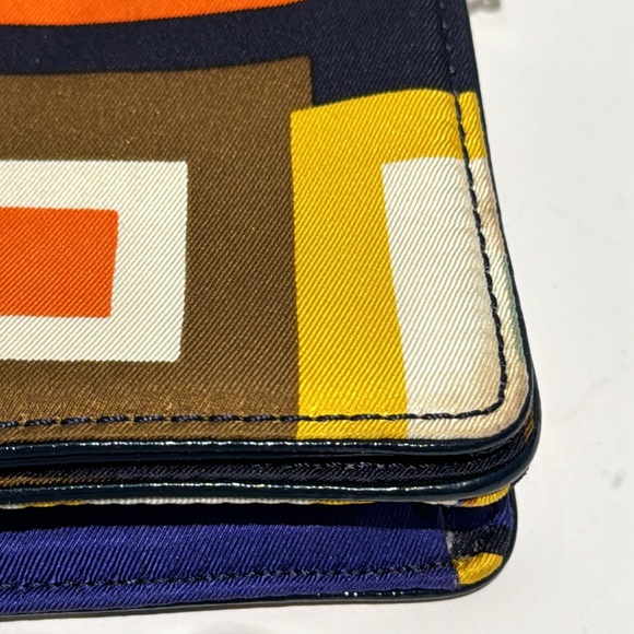 Kate Spade Mod Squad Purse Geometric with Gold Link Chain Strap Crossbody - Picture 6 of 14